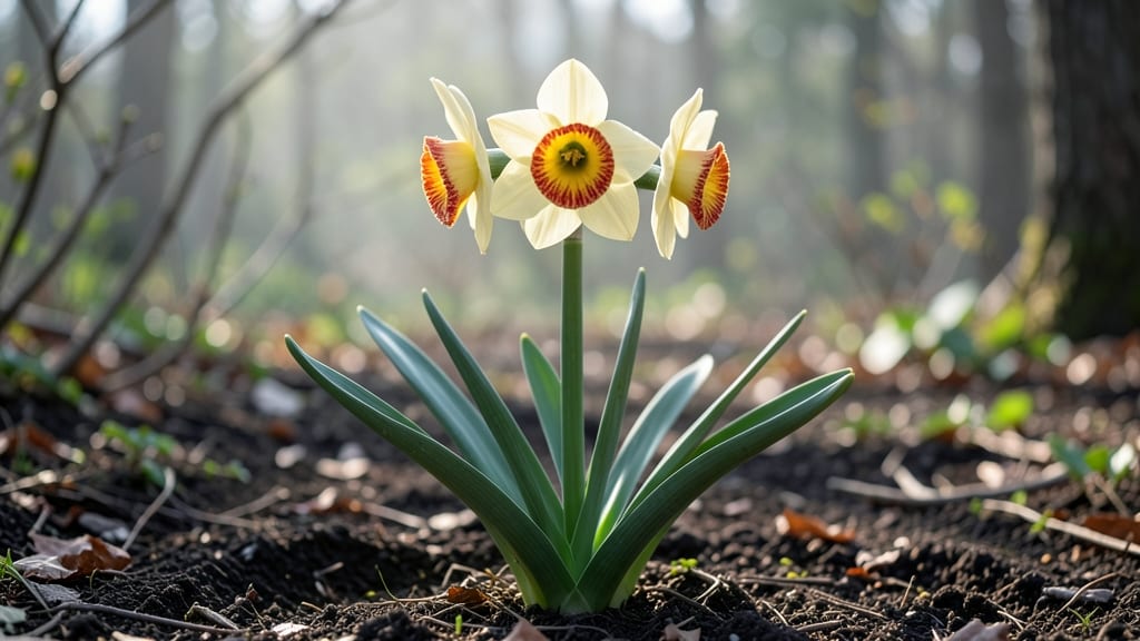 Narcissus Pheasant's Eye: Bold Heart-Shaped Blooms in Spring Gardens