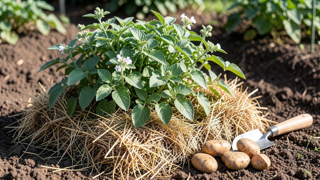 Planting Potatoes Under Straw: No-Dig Harvest Boost in 12 Weeks