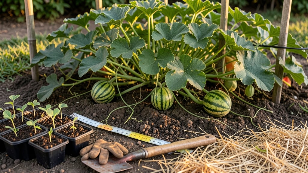 How Far Apart to Plant Watermelon Plants: Spacing Secrets for Vines That Thrive