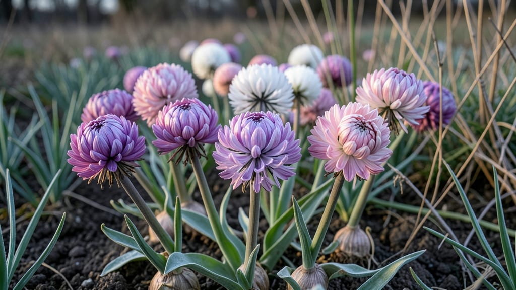 Alliums for Unique Globe-Shaped Blooms