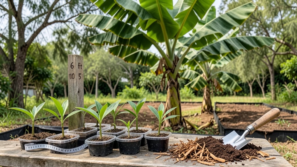 How Far Apart to Plant Banana Trees: Spacing Secrets for Stronger Stems and Fruit