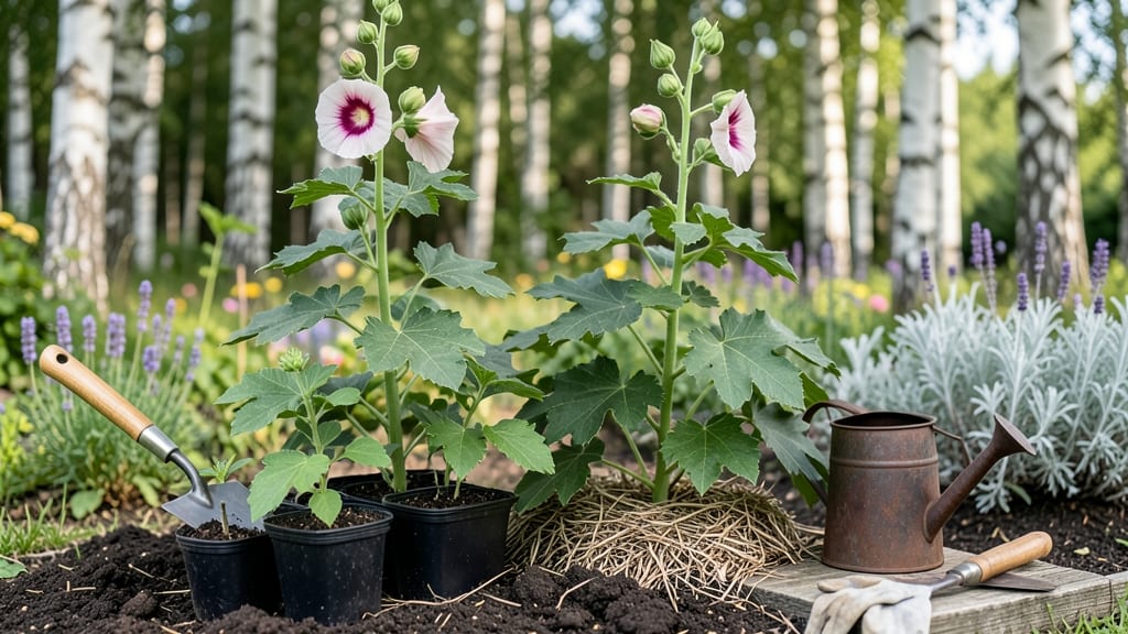 Best Time to Plant Hollyhocks: Cool Season Secrets for Long-Lasting Blooms