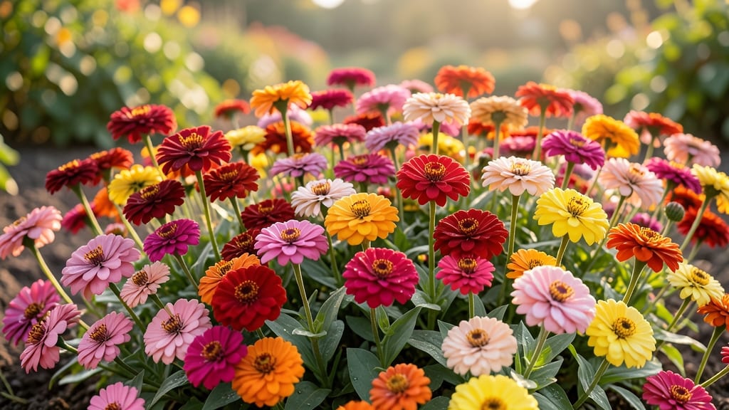 Easy-Care Zinnias for Long-Lasting Cut Flowers