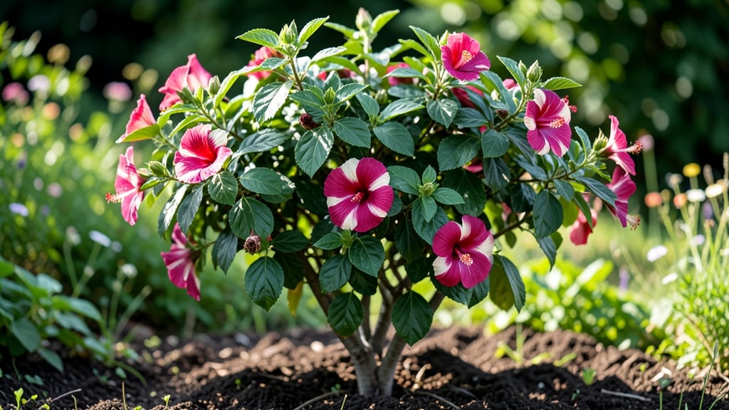 Lord Baltimore Hibiscus Plant: Cold-Hardy Variety That Blooms Year-Round