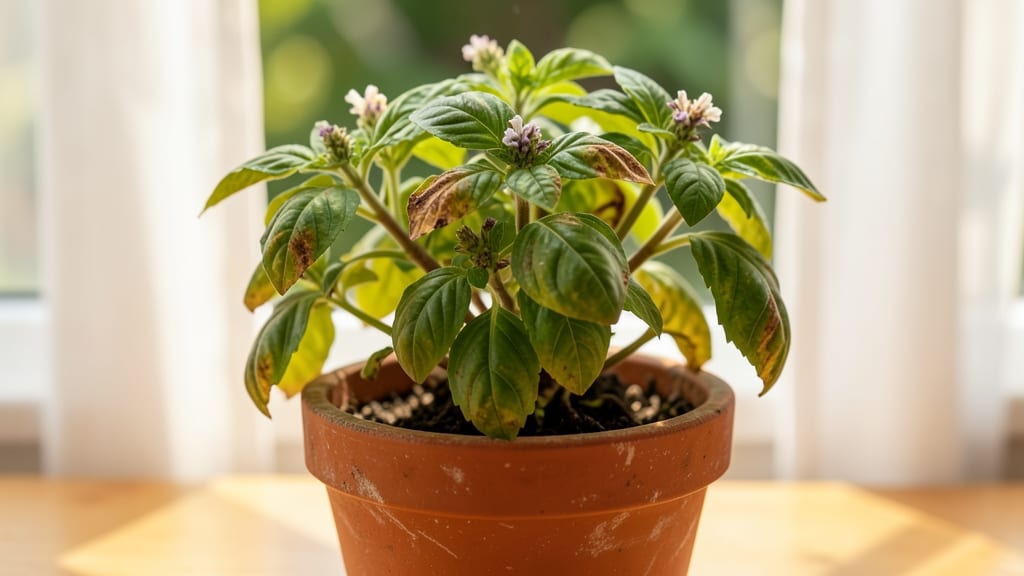 Basil Plants With Brown Stems: Revive Your Herbs With This Simple Fix