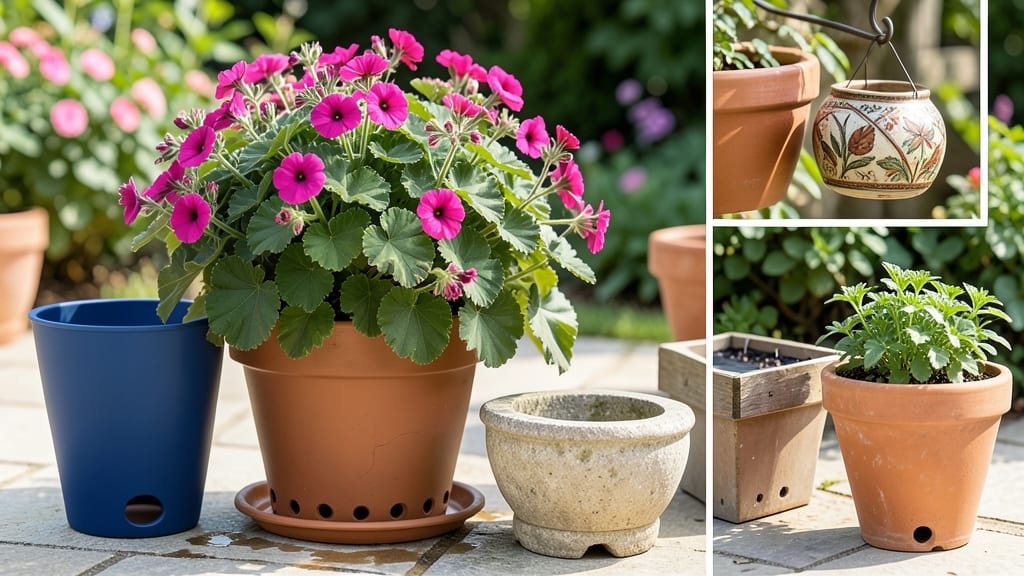 Outdoor Plant Pots Recipe: Drainage-Ready Containers for Thriving Greens