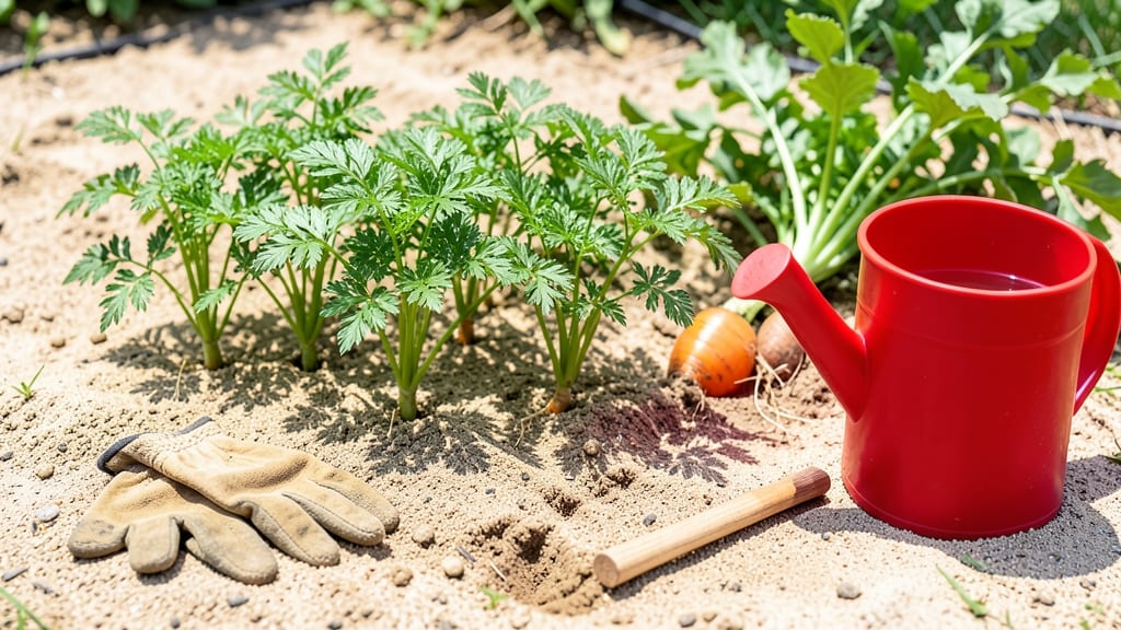 Planting Carrots in Sand: Loose Soil Secrets for Straight, Sweet Roots