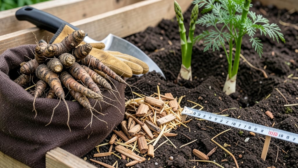 How to Plant Asparagas: Crown Depth Secrets for Lush Harvests in 3 Years