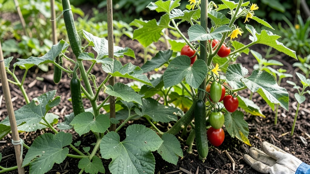 Plant Tomatoes Next to Cucumbers: Companion Planting Boon for Bountiful Harvests