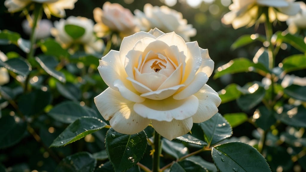 William Allen Richardson: Noisette Rose with Gardenia Scent